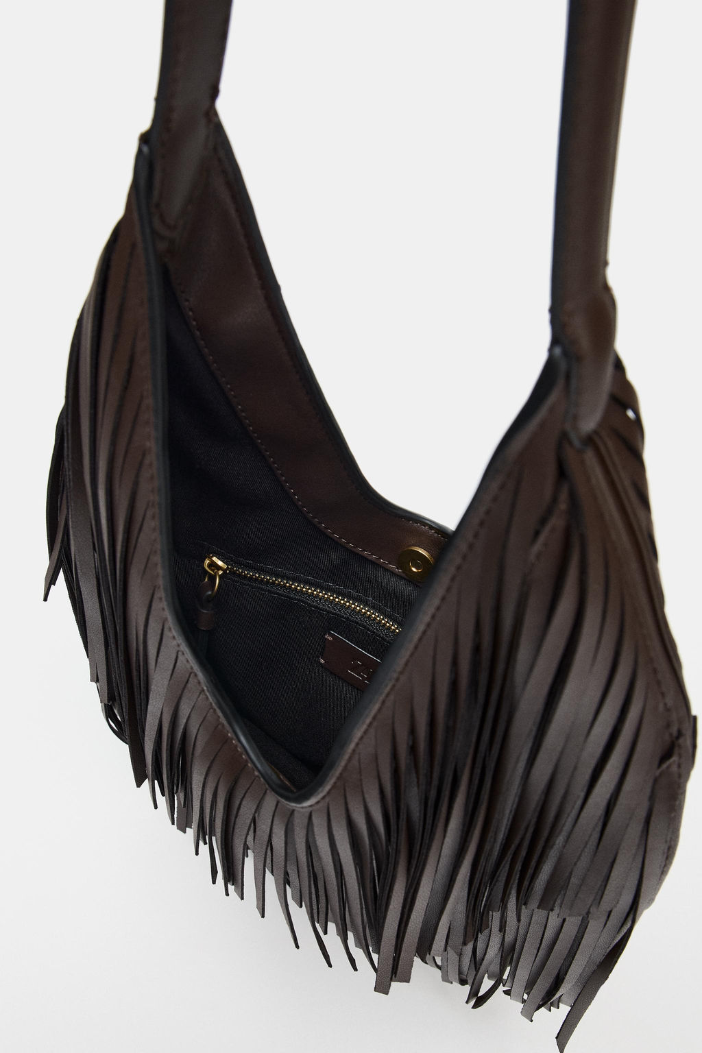 FRINGED TOTE BAG - Zara фото 5
