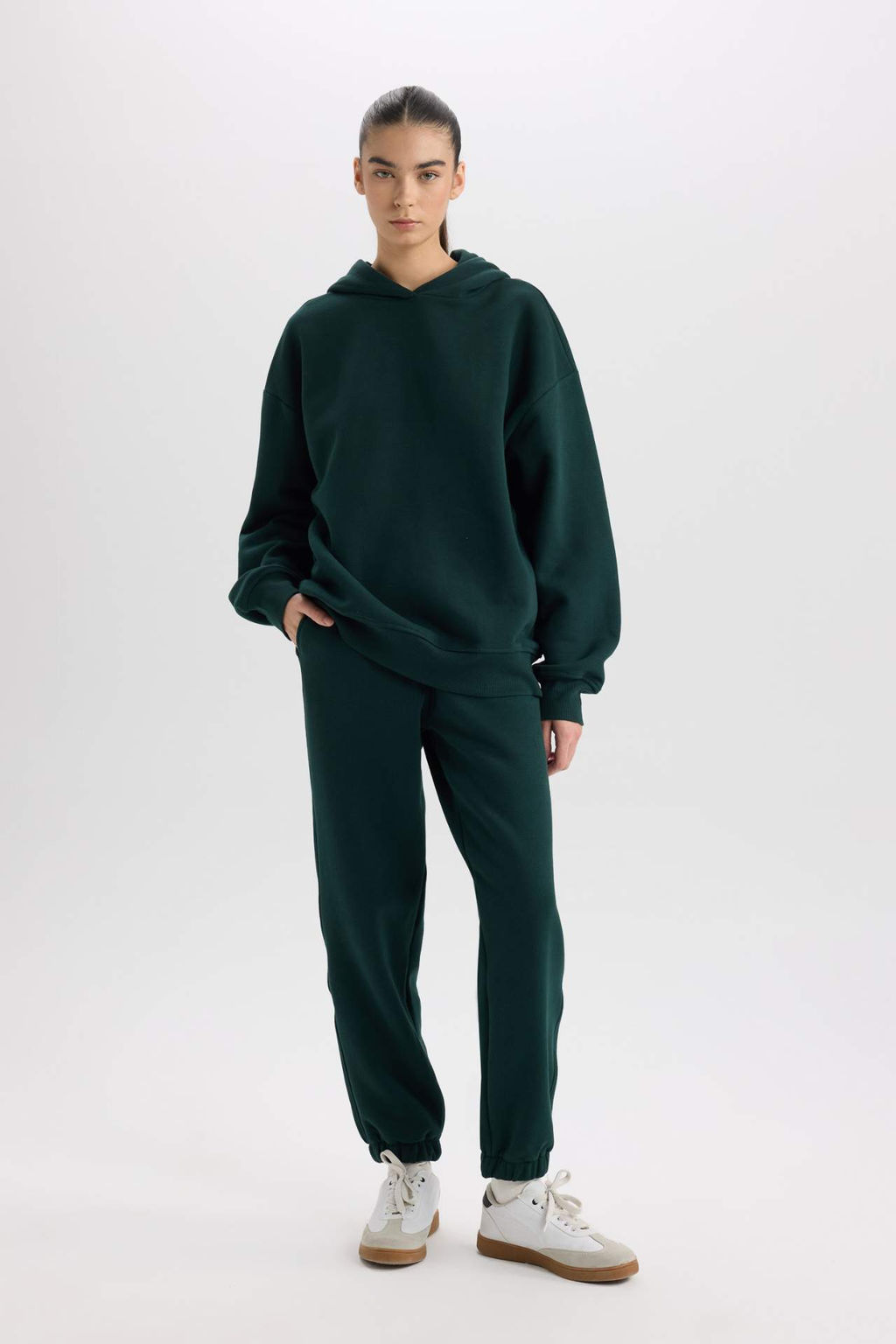 Standart Boy Kal?n Jogger Esofman Alt? Basic Duz Beli Pacas? Lastikli Cepli - Defacto фото 2