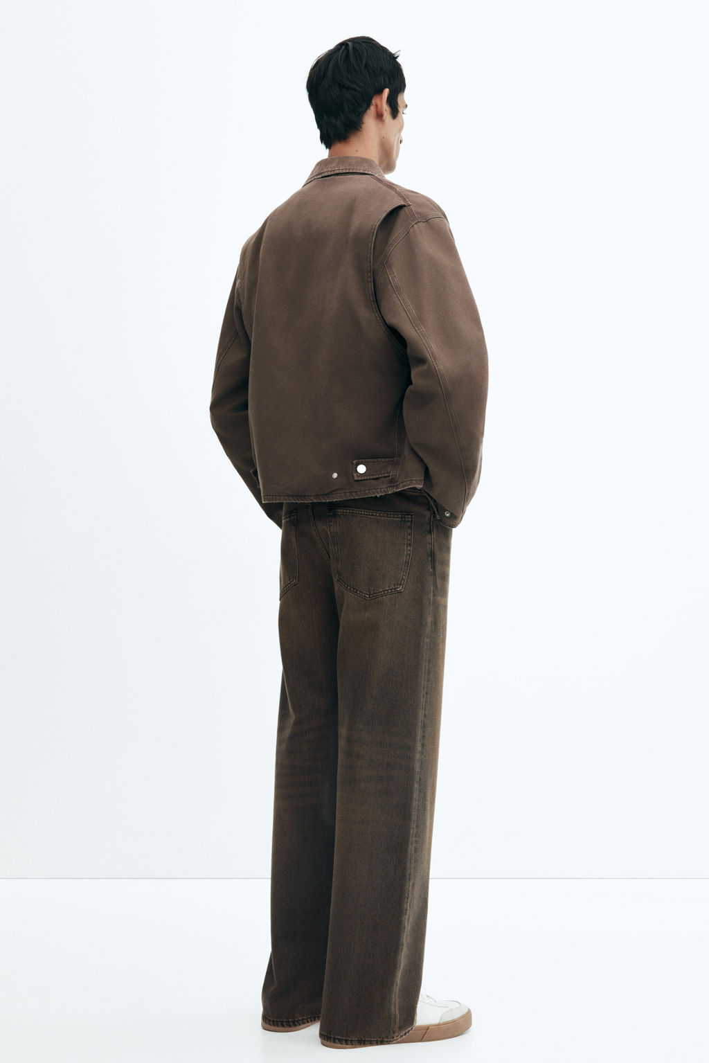 Loose Straight Jeans - H&m фото 11