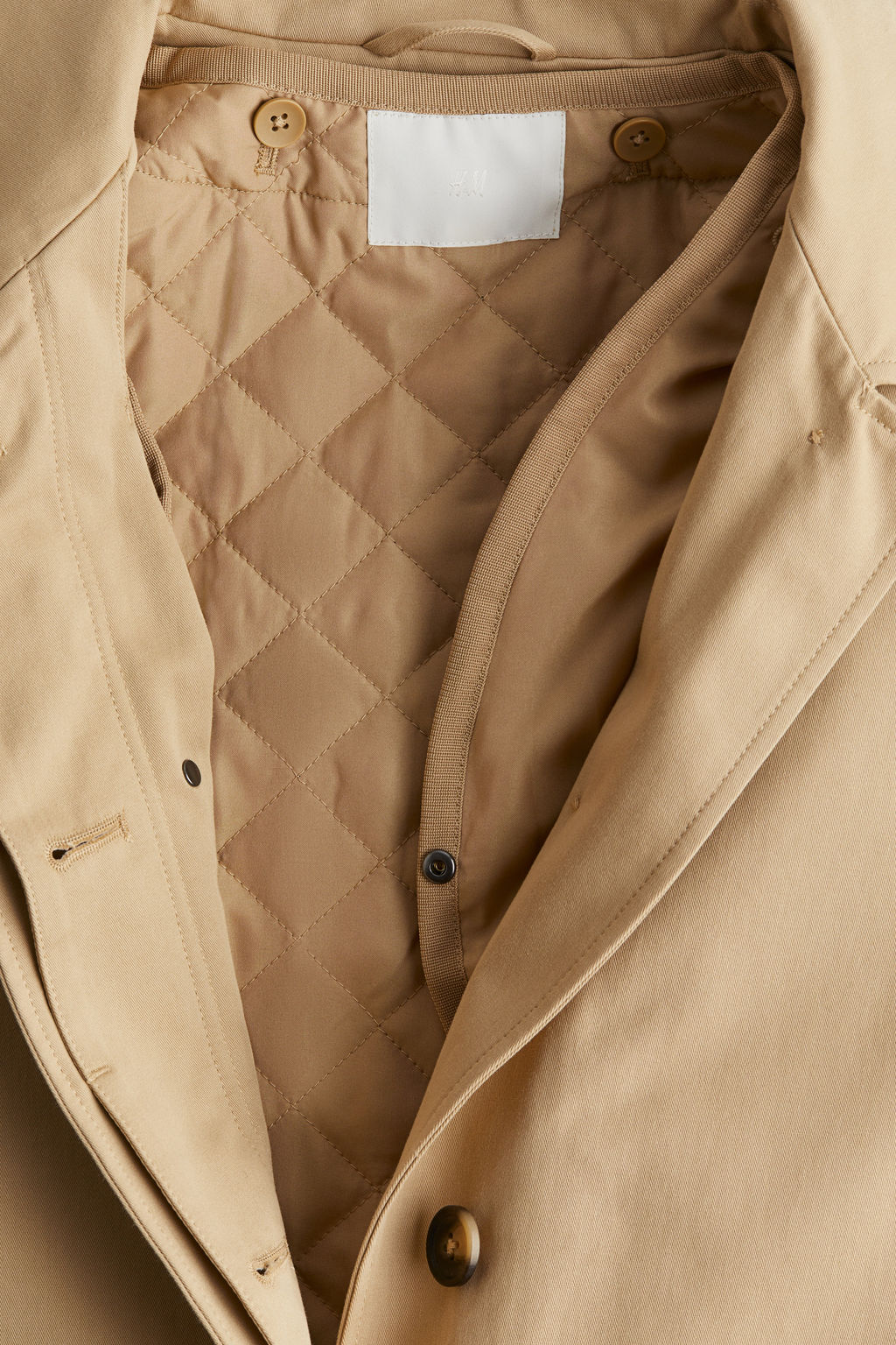 Cotton twill car coat - H&m фото 2