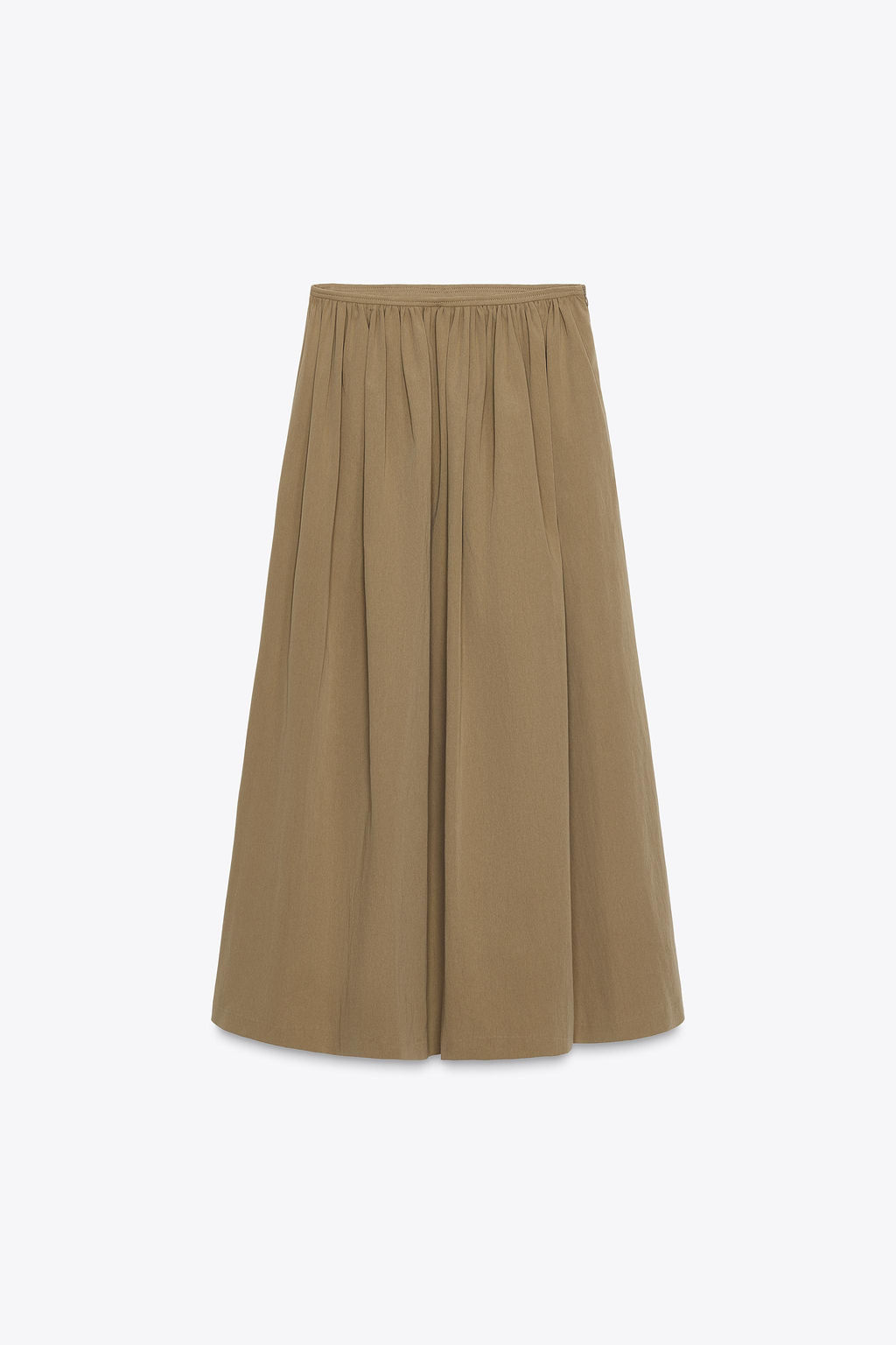 ZW COLLECTION CAPE MIDI SKIRT - Zara фото 5
