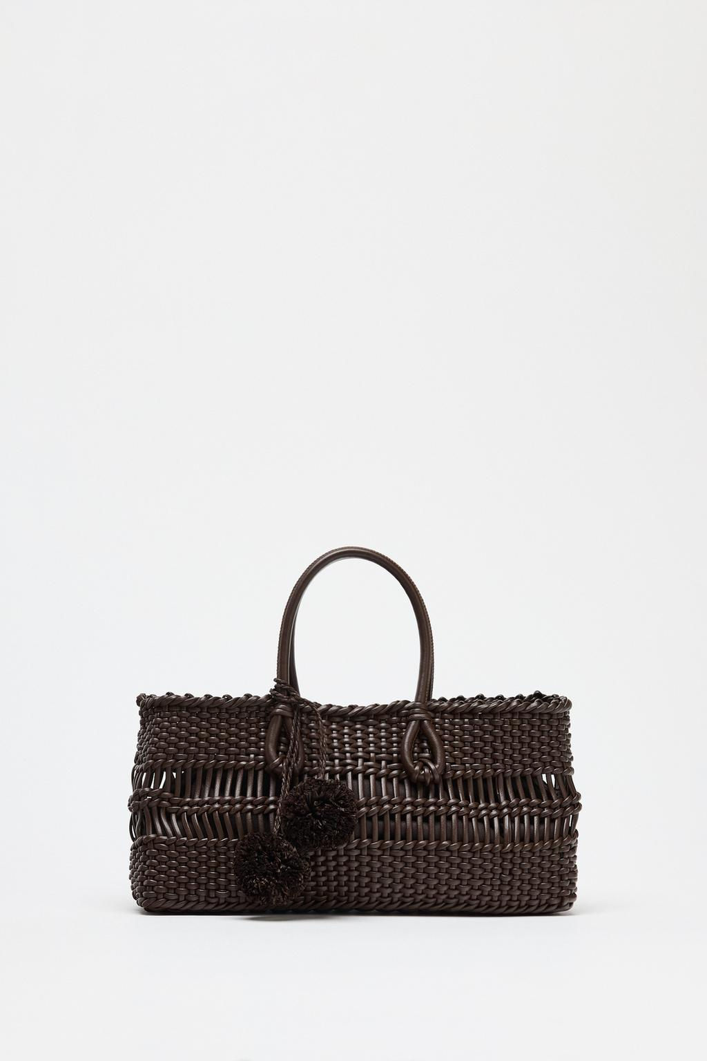 BRAIDED HANDBAG - Zara фото 4