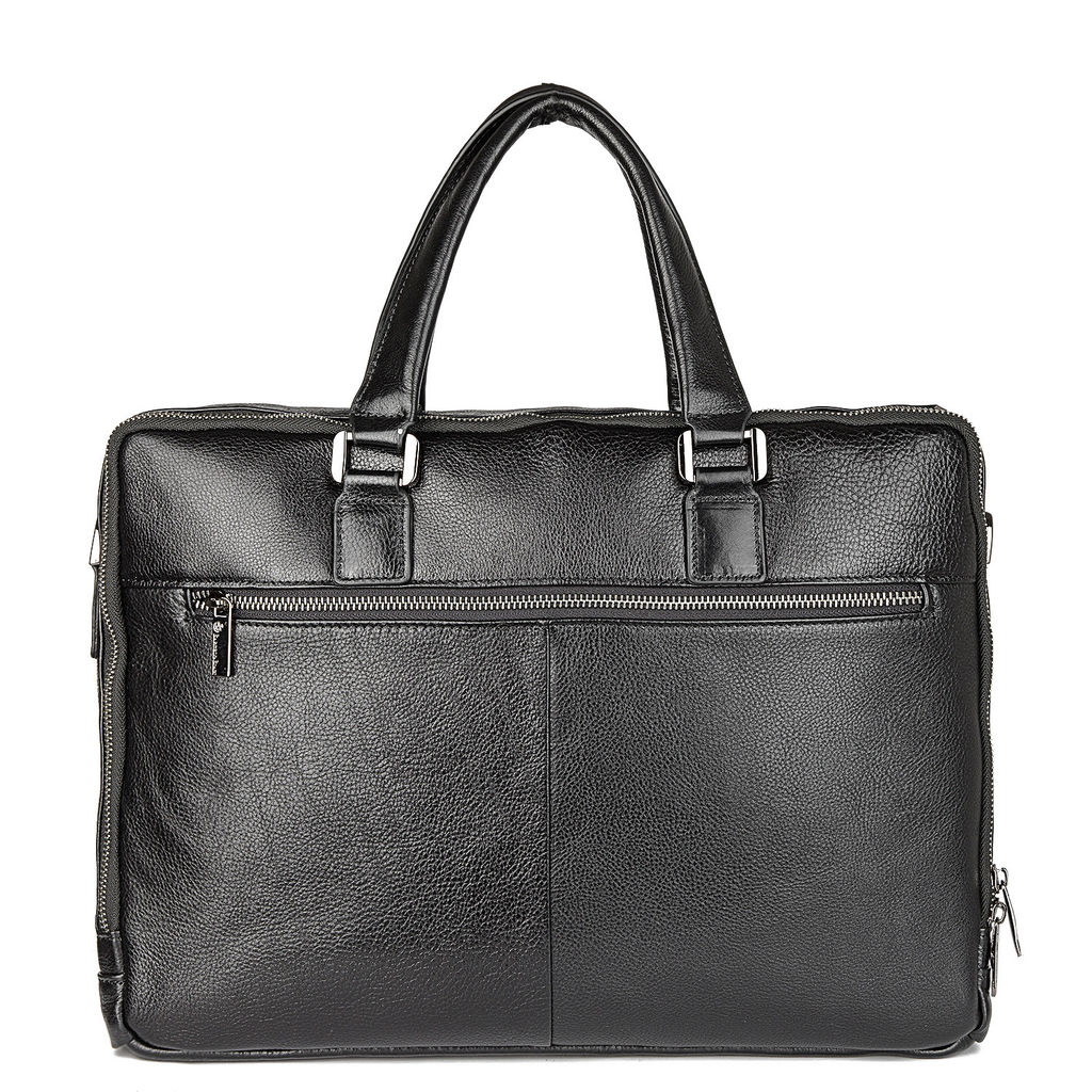 Мужская кожаная сумка деловая - Barcelo biagi фото 2
