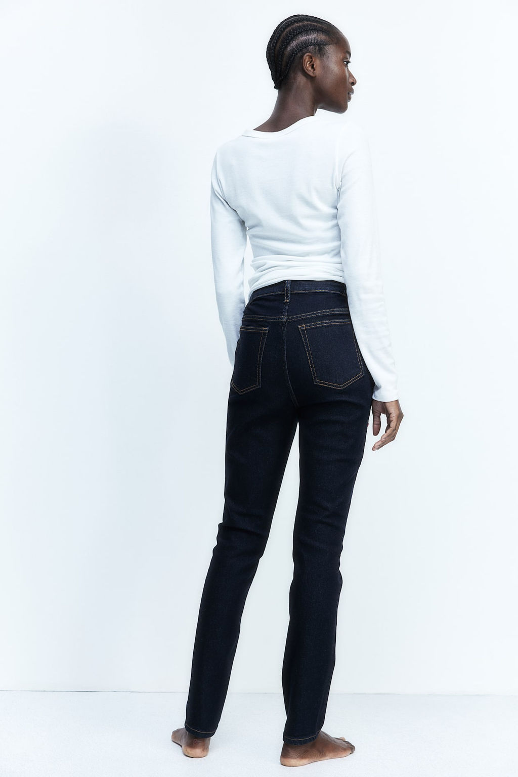 MAMA Before & After Slim Low Jeans - H&m фото 4