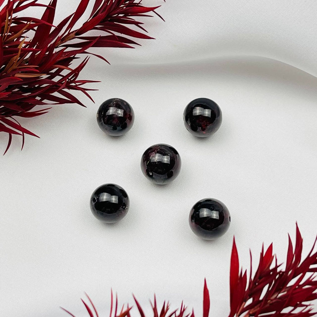 Бусины для украшений из Граната (5 шт)