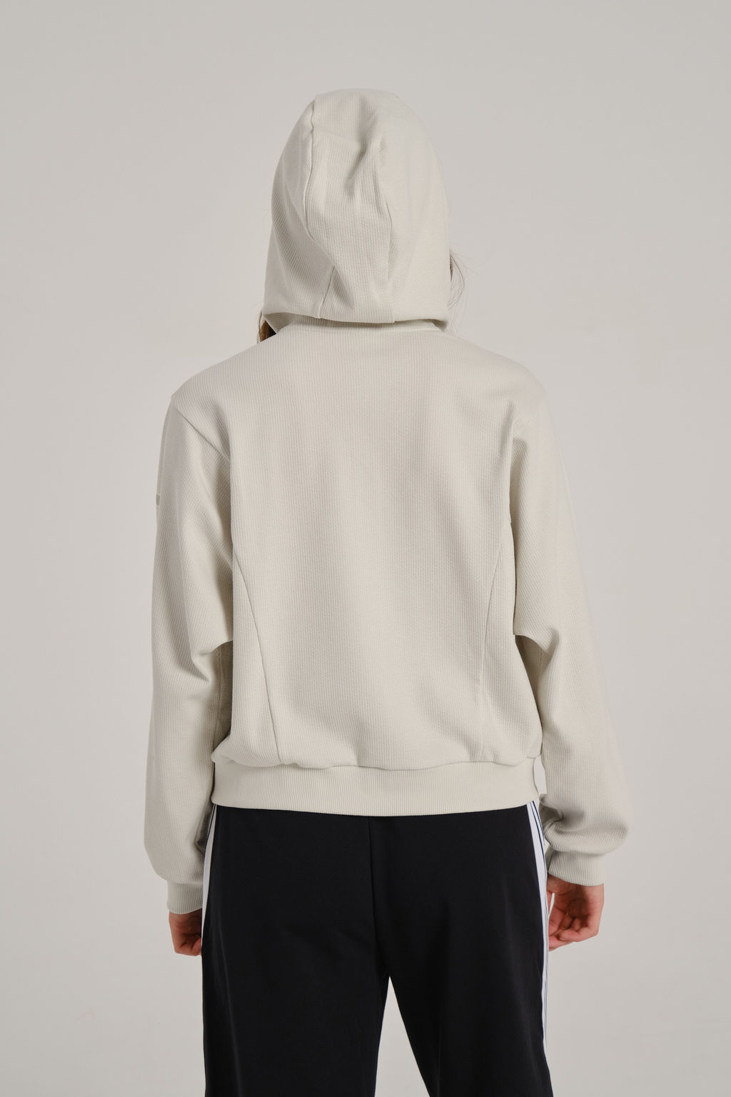 Толстовка на молнии Серо-бежевый COMMUTE Knit Track Top - Anta фото 5