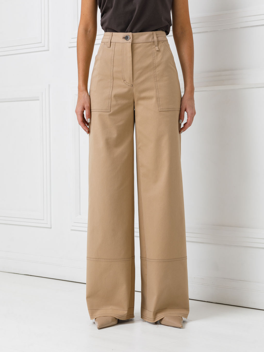 Брюки широкие - Stilla фото 3