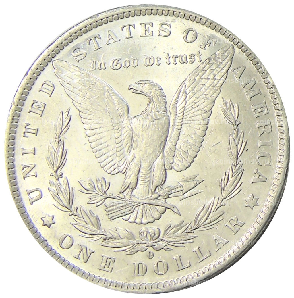 1 доллар 1883 года O США Доллар Моргана