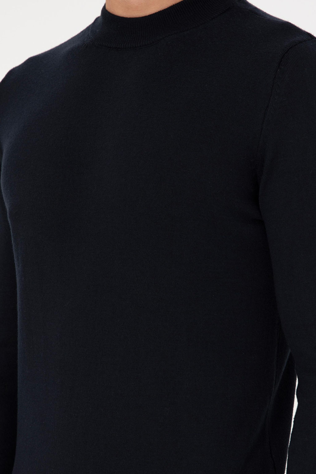 Мужской темно-синий базовый свитер Неожиданная скидка в корзине - U.s. polo assn фото 7