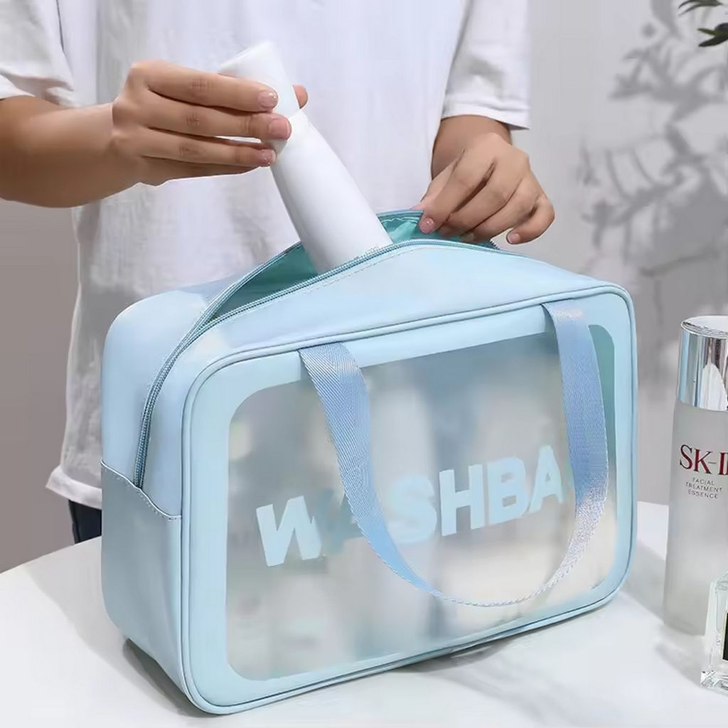 Kristaller Косметичка Washbag rectangular big, голубой  фото 6