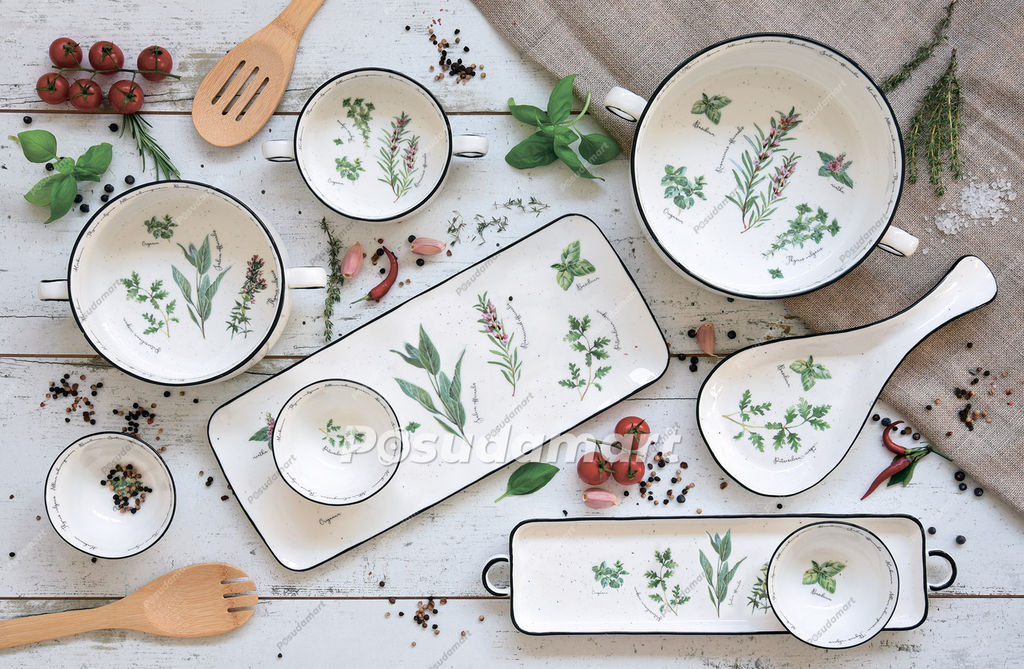 Салатник Herbarium, 12 см, 0,3 л - Easy life фото 6