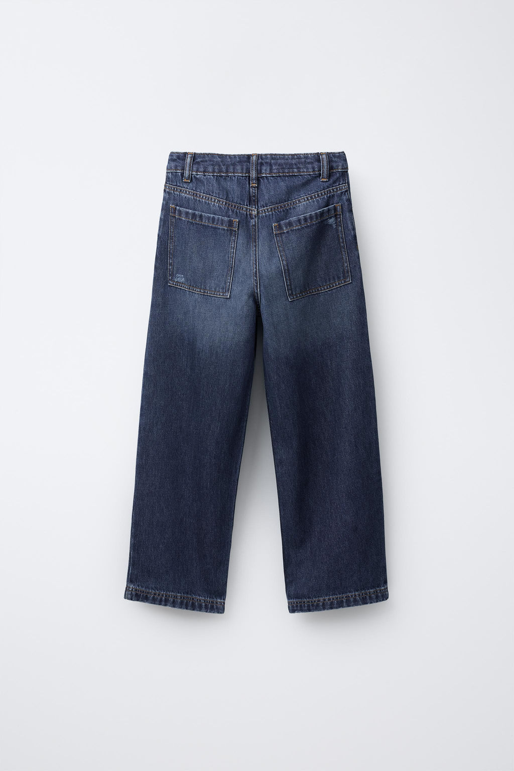 RIPPED RELAXED BAGGY JEANS