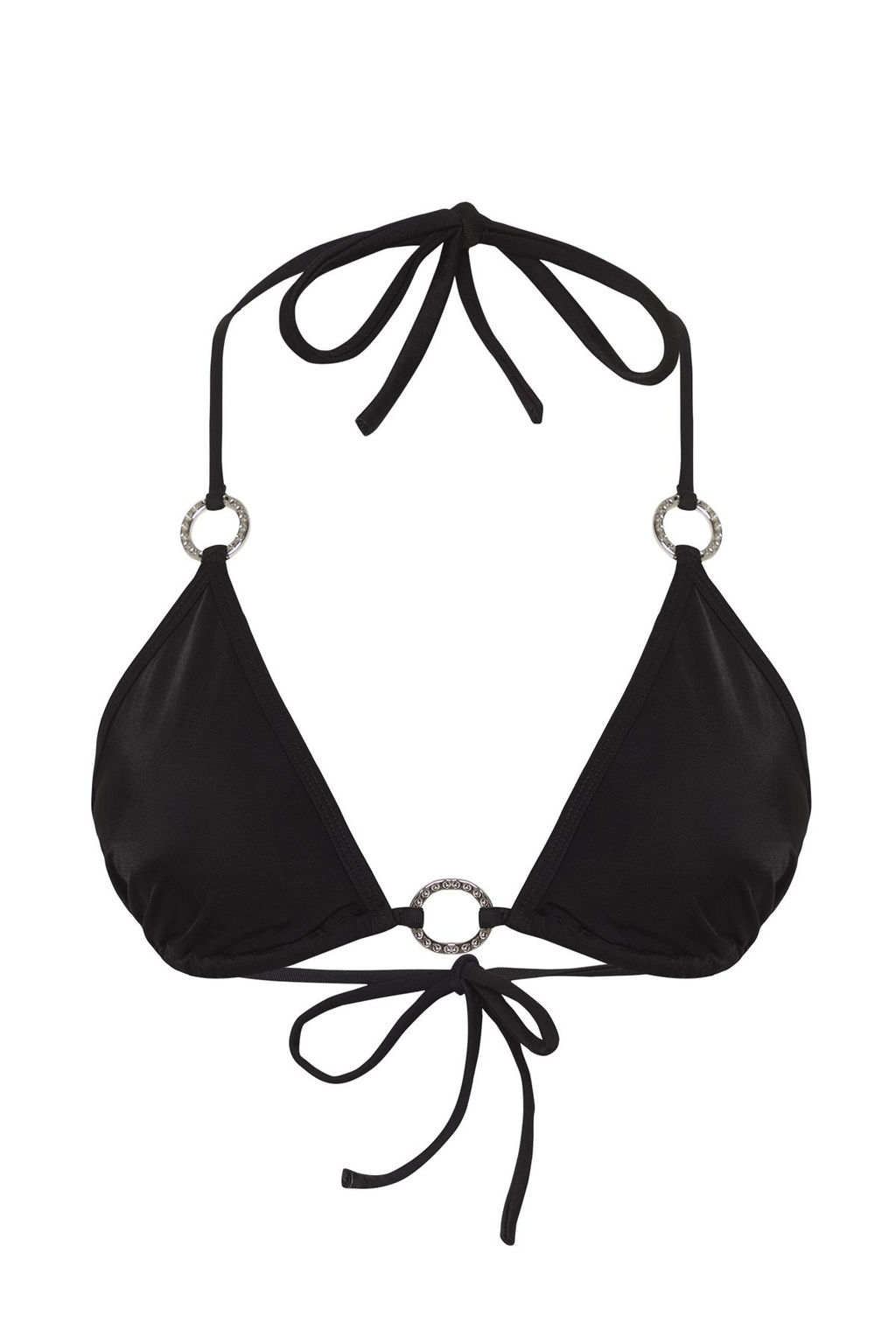 Siyah Ucgen Aksesuarl? Bikini Ustu TBESS25BU00019