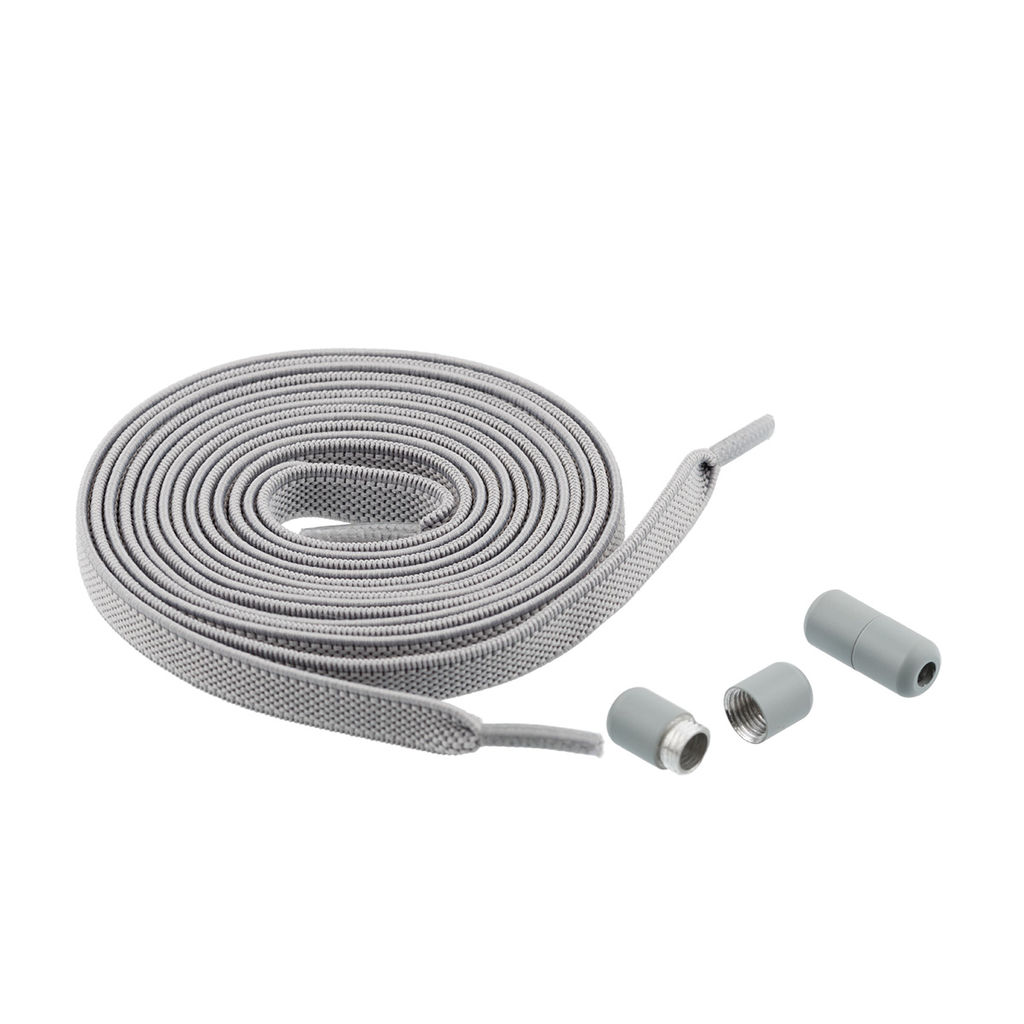 Gamma шнурки эластичные с застежкой GBG-06 6 мм №6 Серый