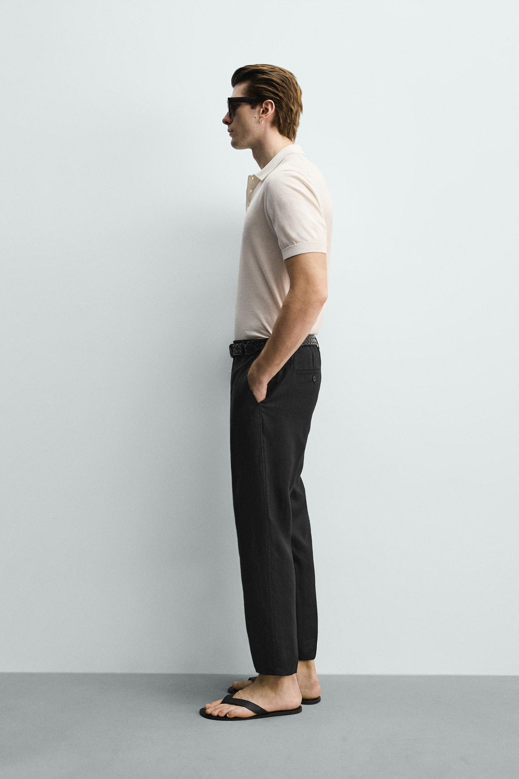 POLO PUNTO REGULAR FIT / Crudo - Zara фото 4