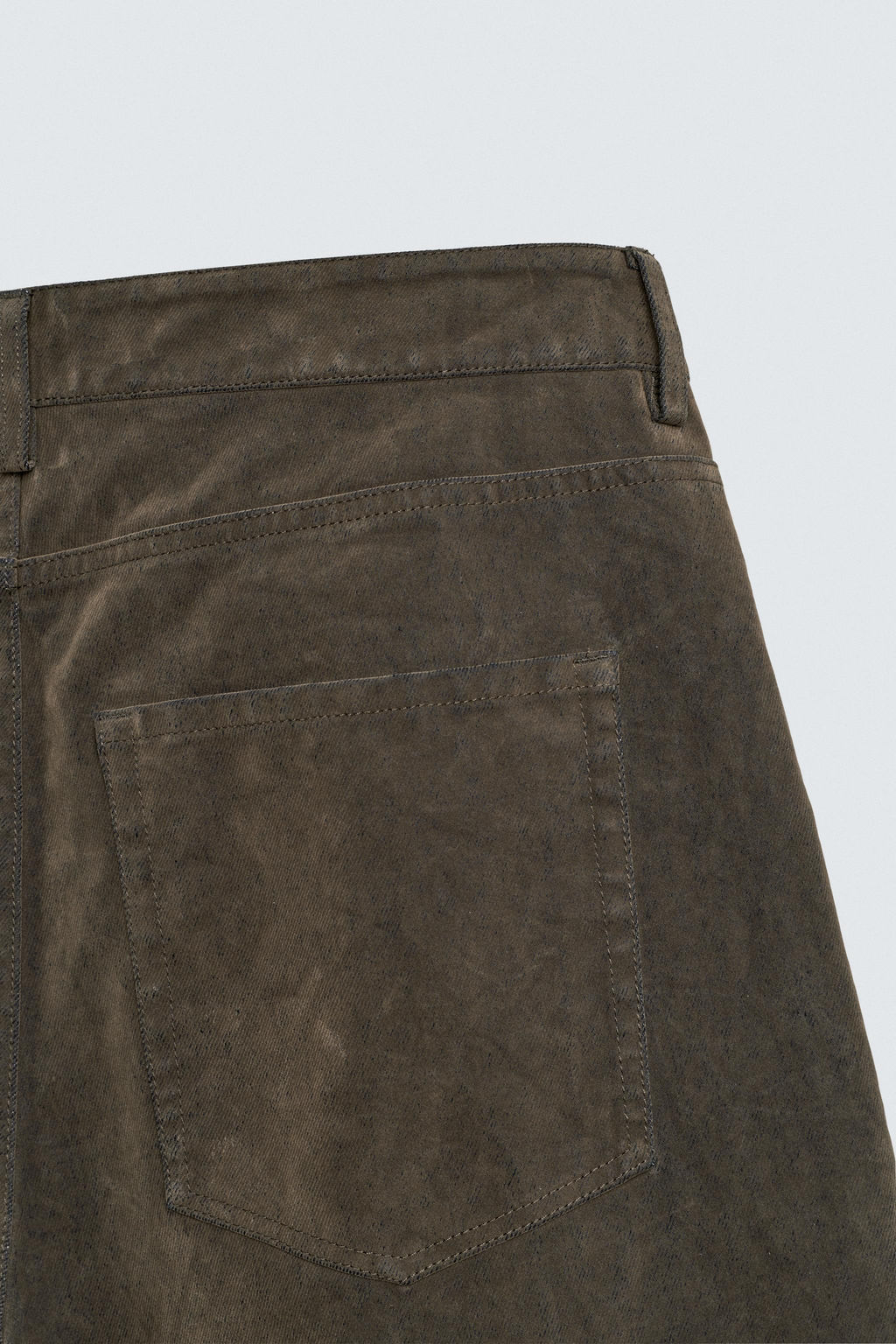 VELOUR BAGGY FIT TROUSERS - Zara фото 9