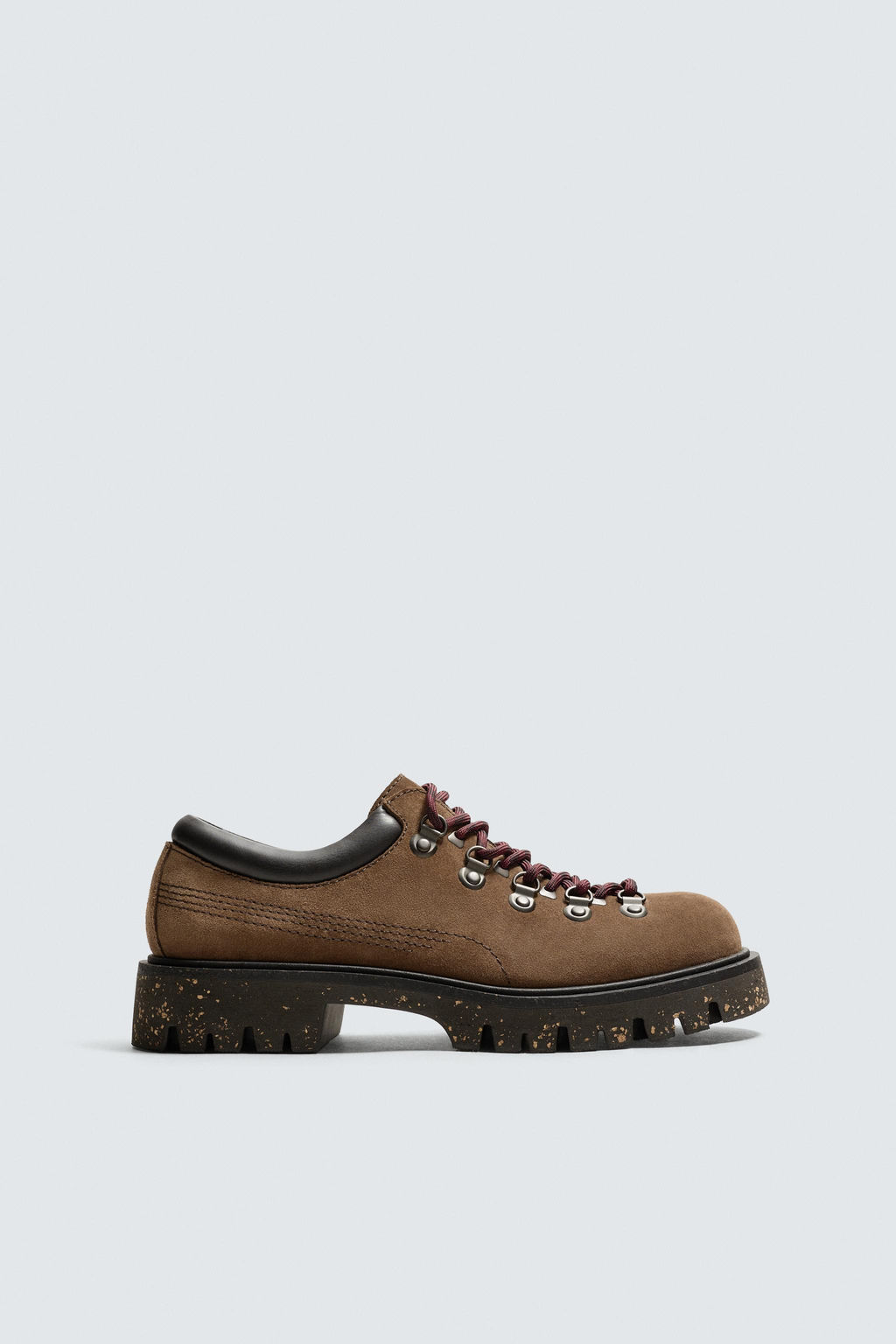 LEATHER SHOES WITH HOOKS