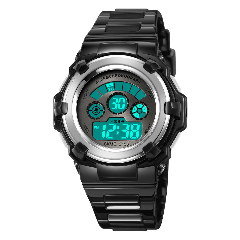 Часы наручные Skmei женские электронные спортивные 2156silver-black