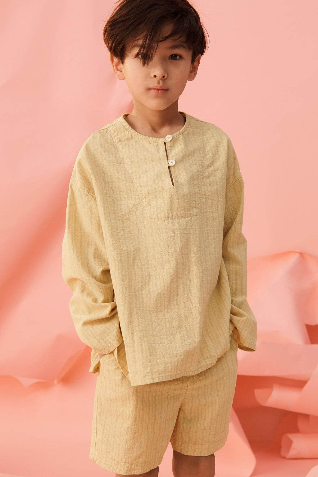 CAMISA RAYAS LIMITED EDITION / Vainilla - Zara фото 2