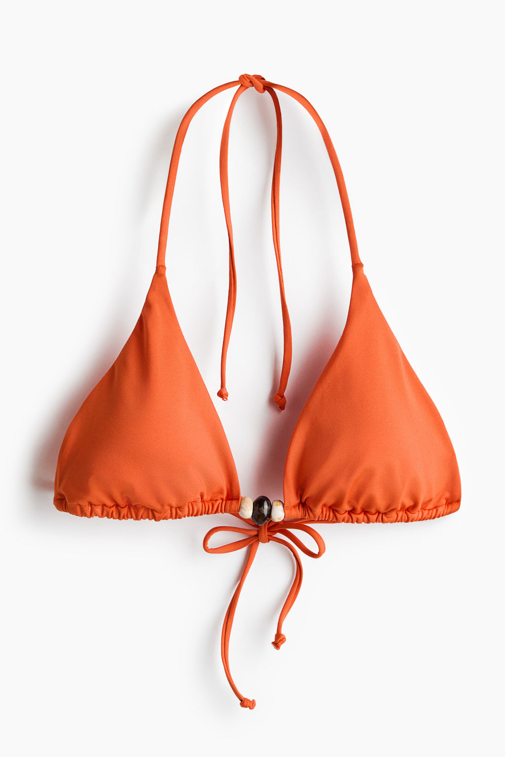 Top de bikini triangular con relleno - H&m фото 4