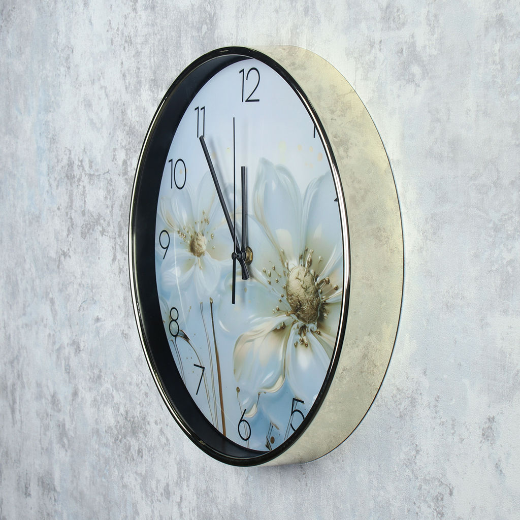 Цена за 1 шт. Часы настенные 30 см / 5607 /уп 20/ - Галеонтрейд фото 6