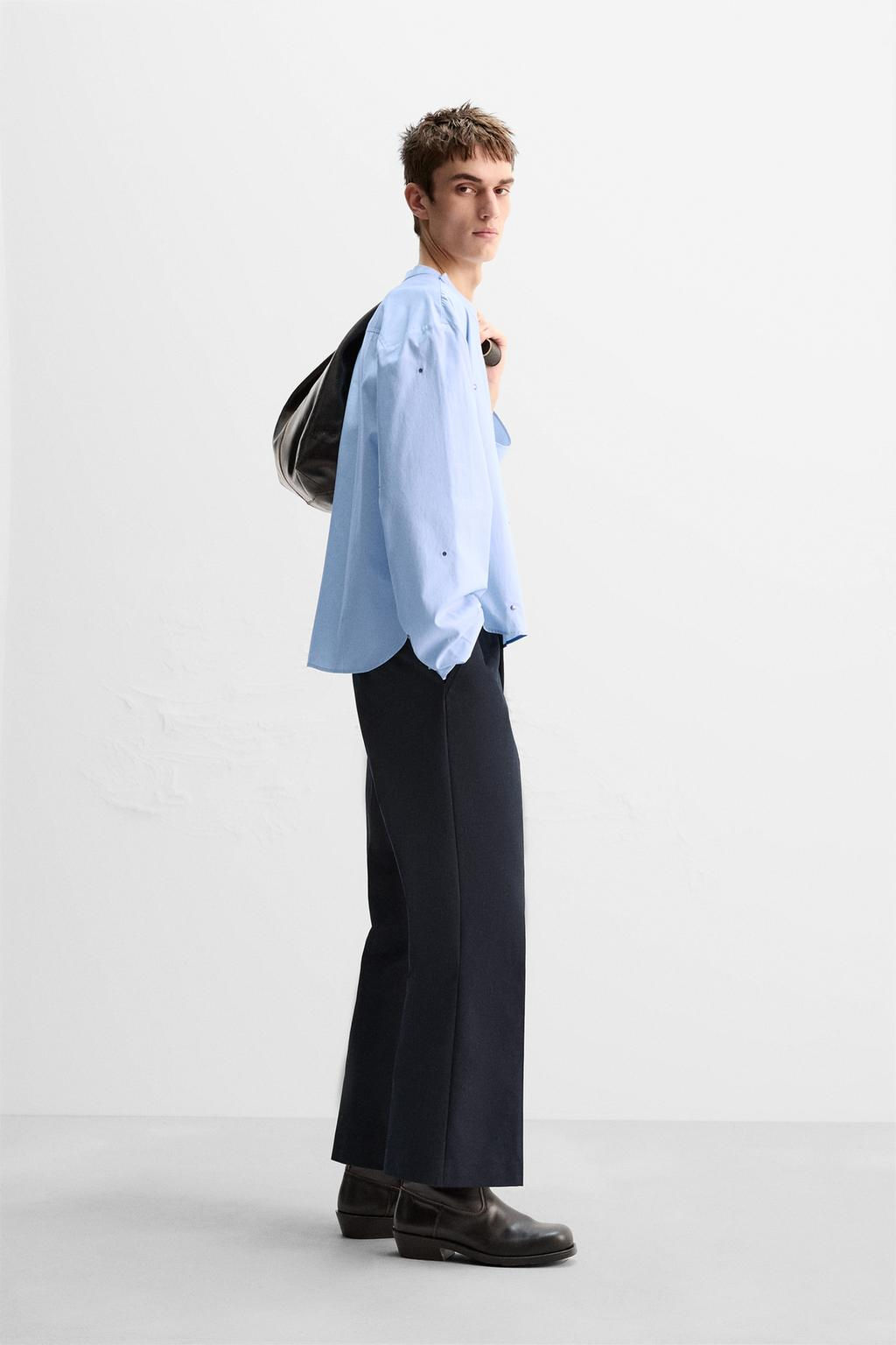 LIMITED EDITION FLARED FIT TROUSERS - Zara фото 4