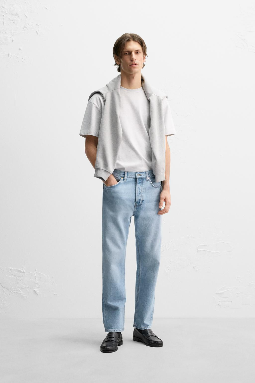 STRAIGHT-FIT REGULAR JEANS - Zara фото 14