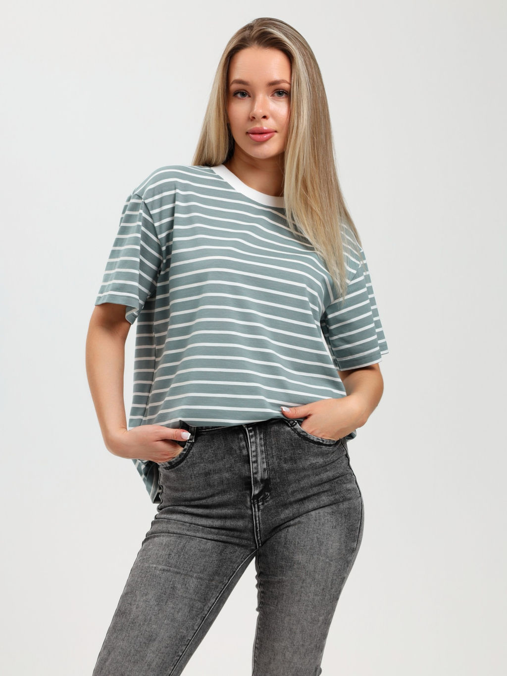 Футболка Брина-2 из хлопка с лайкрой VIOTEX - Виотекс фото 55