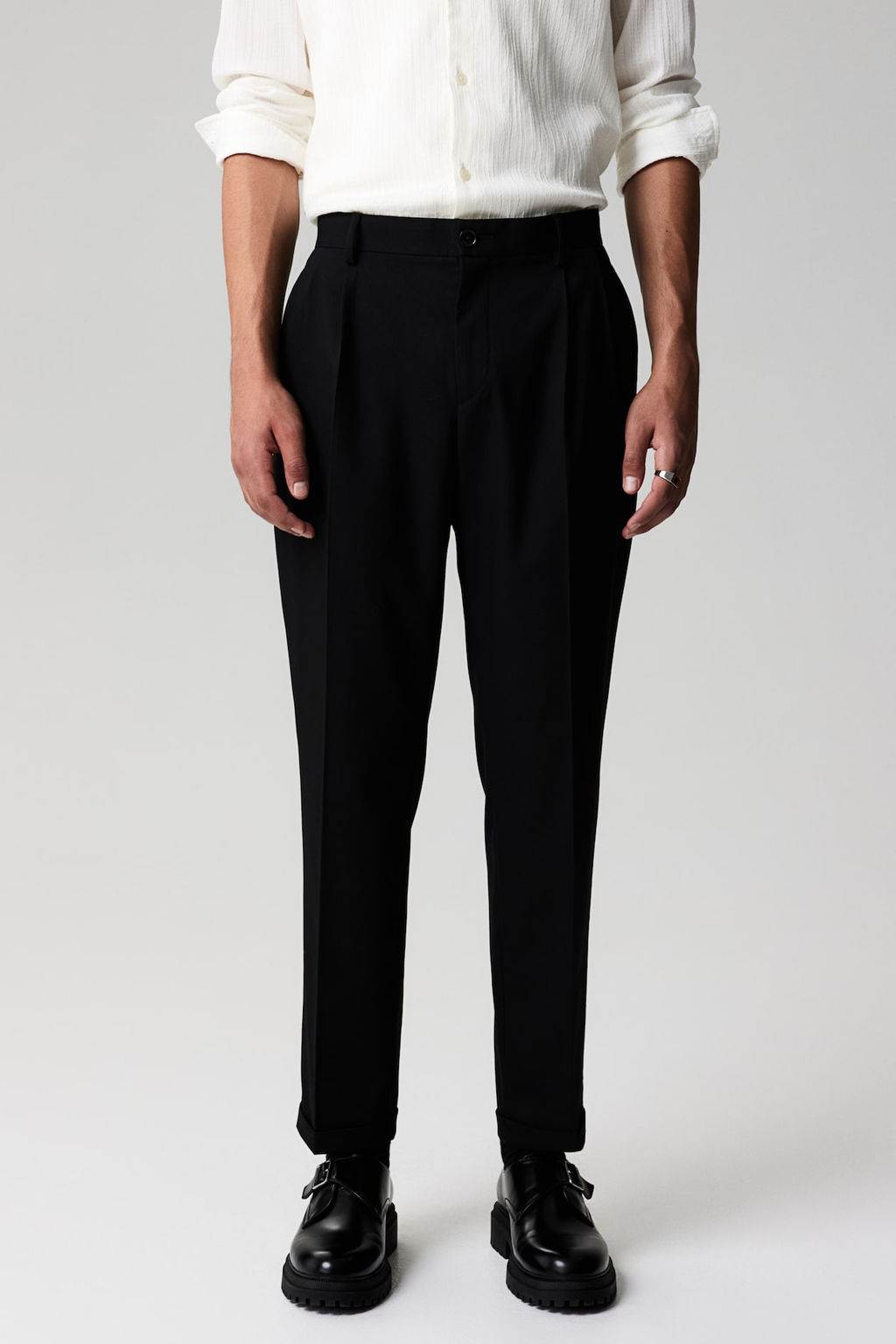 Pantalon sastre Regular Fit - H&m фото 4