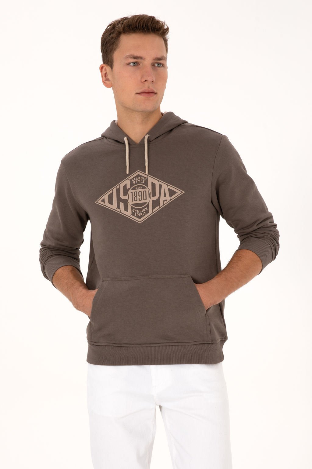 Erkek Vizon Sweatshirt - U.s. polo assn фото 8
