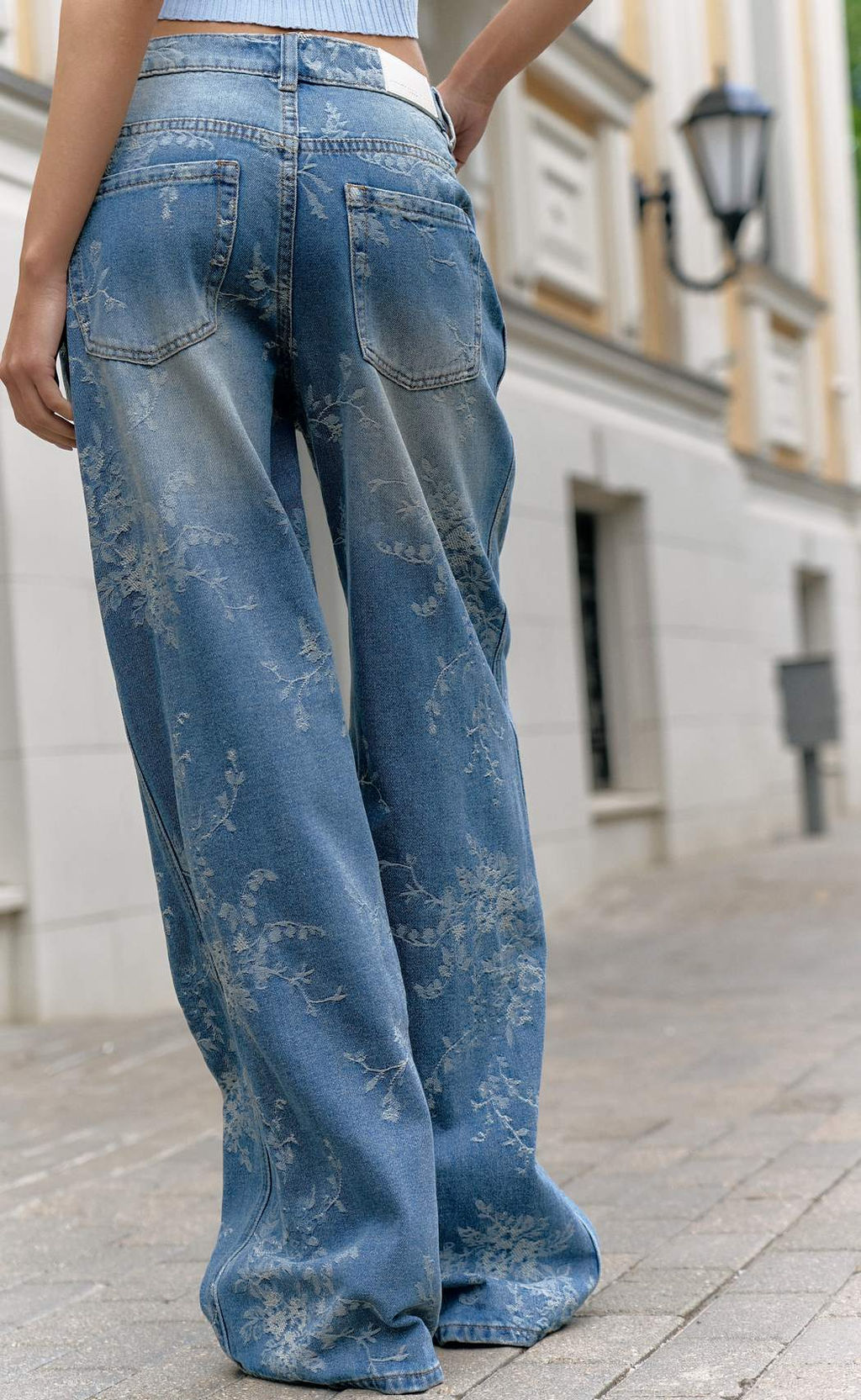 Джинсы P612-0165 l.blue