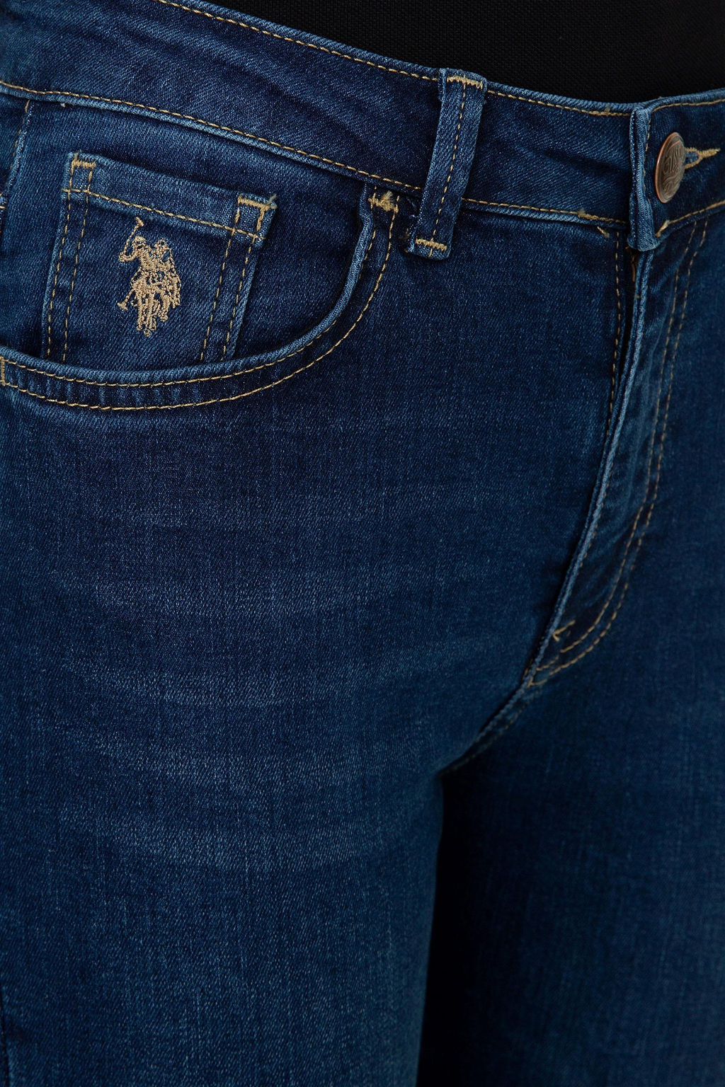 Женские голубые джинсовые брюки Неожиданная скидка в корзине - U.s. polo assn фото 5