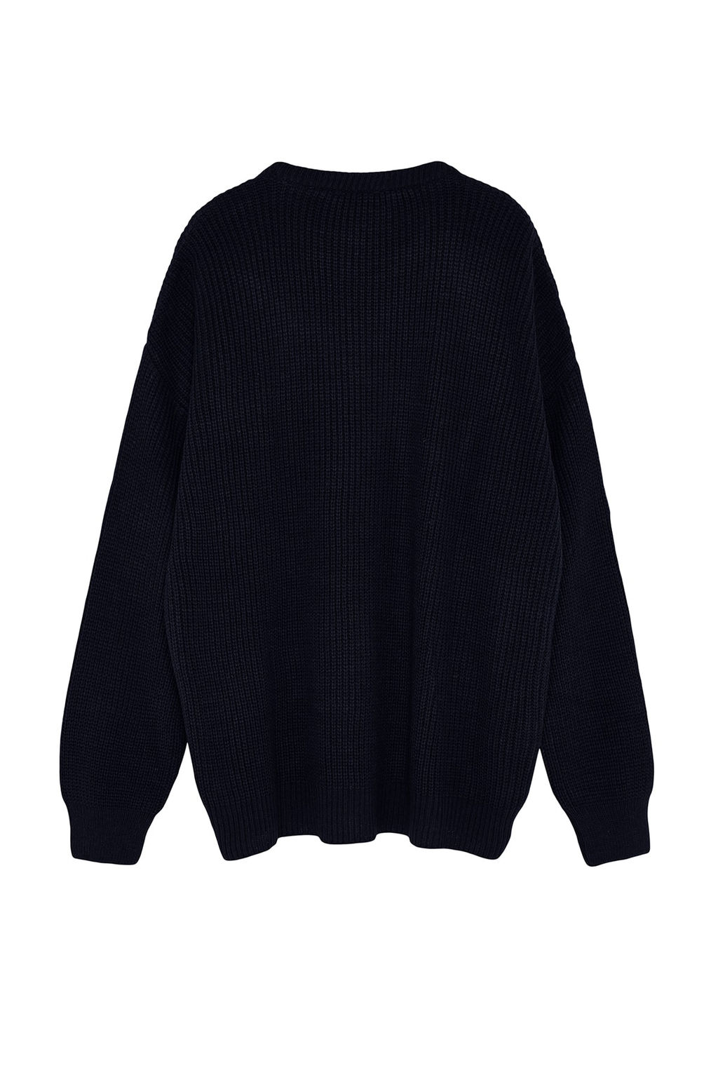 TRENDYOL MAN Lacivert Buyuk Beden Oversize Fit Genis Kal?p Bisiklet Yaka Basic Triko Kazak TMNAW24AN00001 - Trendyolmilla фото 7