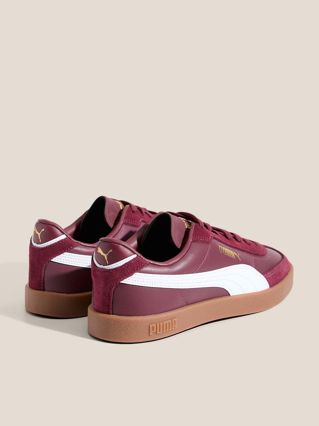 Женские кеды PUMA Puma Club II Era Артикул 4587795, бордовый