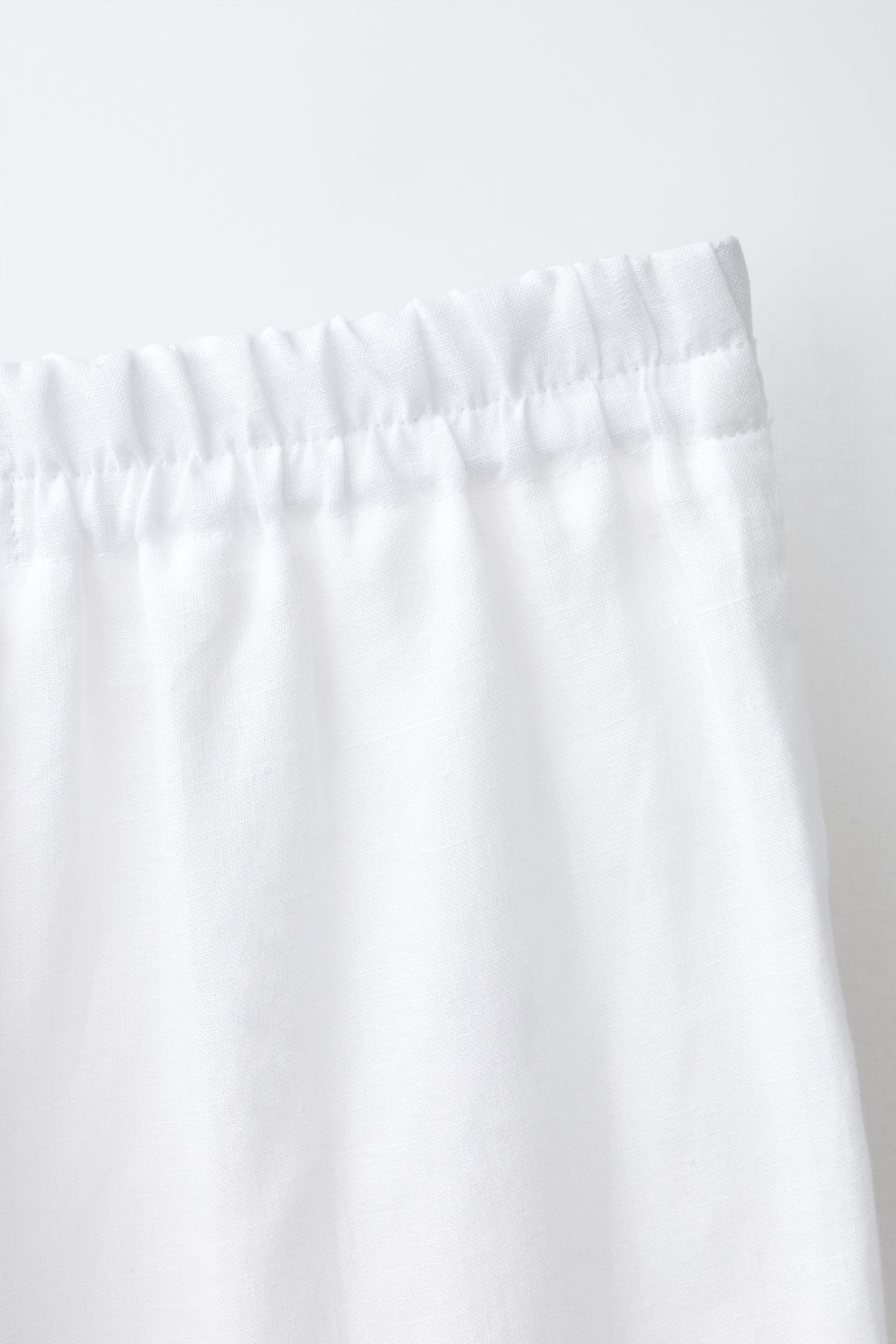 PANTAL?N RECTO 100% LINO / Blanco roto - Zara фото 4