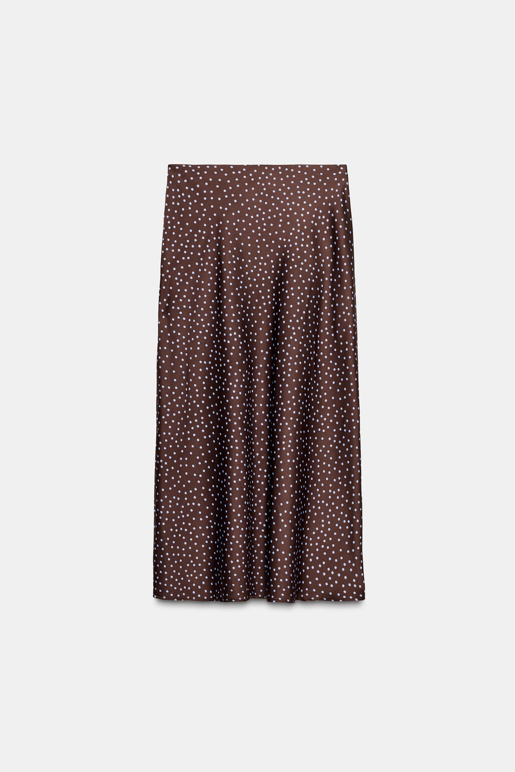 SATIN MIDI SKIRT - Zara фото 8