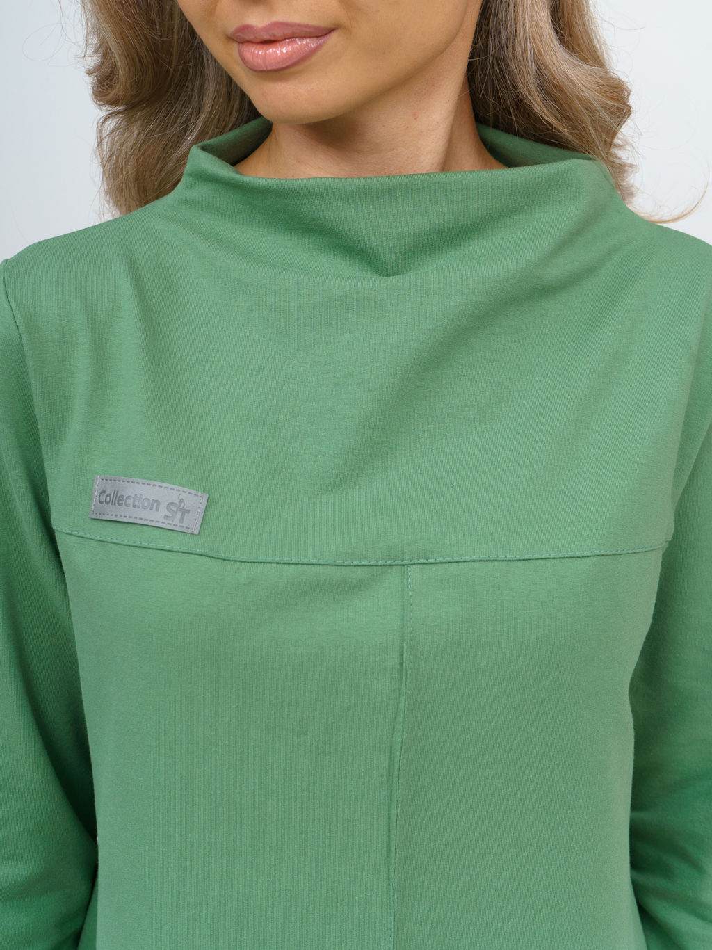 854 Платье "олива"