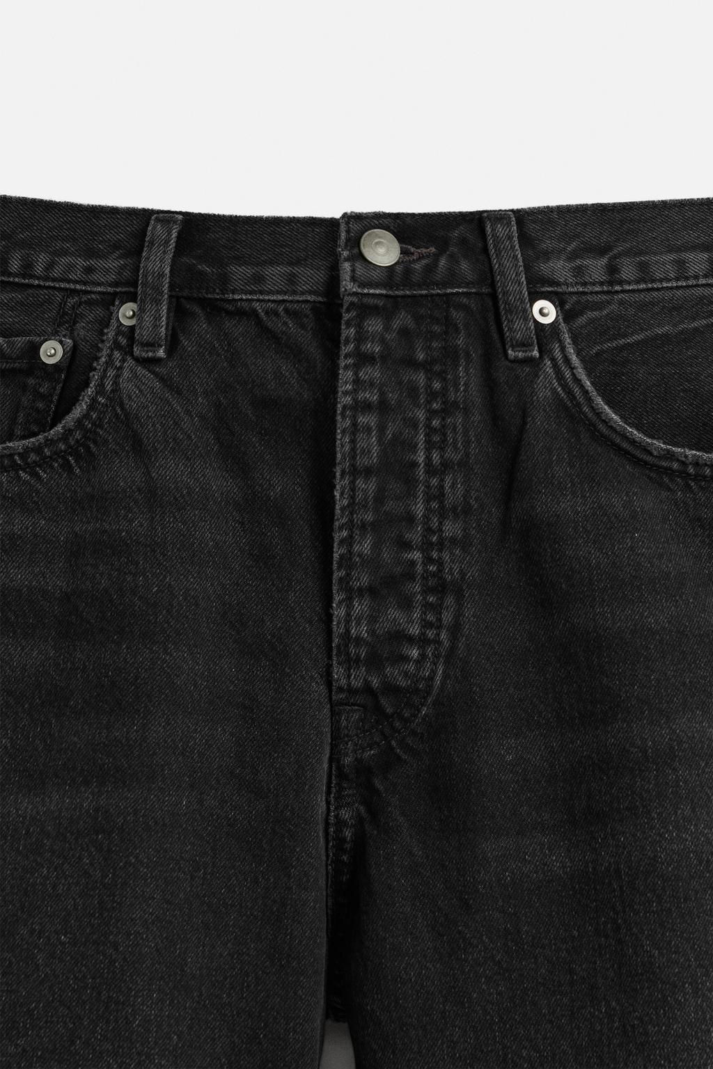 STRAIGHT-LEG DENIM BERMUDA SHORTS - Zara фото 29