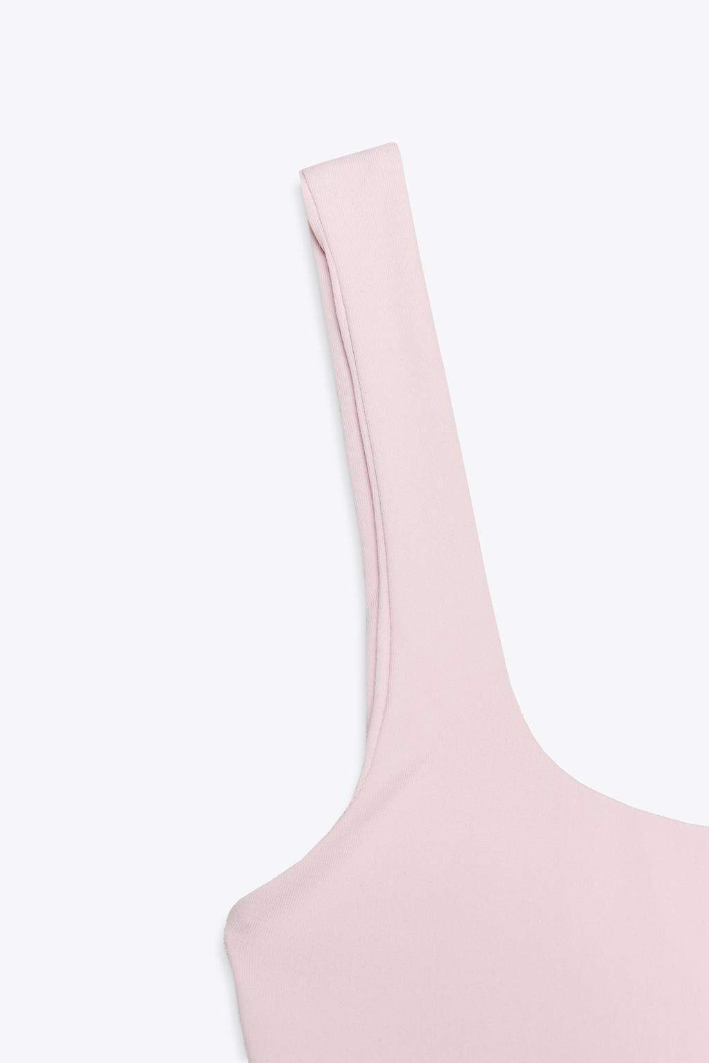 POLYAMIDE STRAPPY BODYSUIT - Zara фото 25