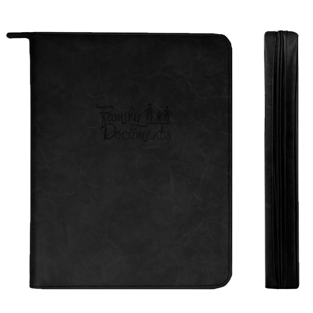 Папка-органайзер для документов, А4+, арт. 52908/ 5 ЛИНКОЛЬН ЧЁРНЫЙ - Escalada фото 4