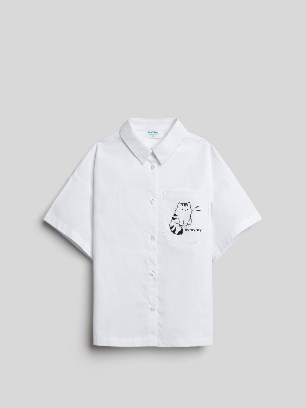 ACOOLA / Блузка детская для девочек Law молочный  фото 3