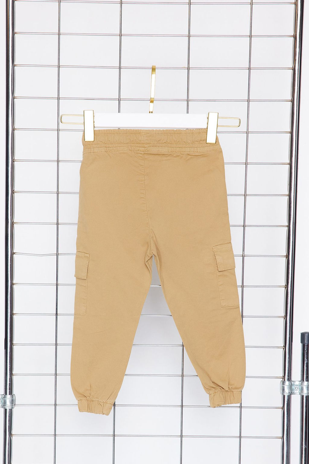 Erkek Cocuk Ac?k Camel Cepli Beli Lastikli Esnek Jogger Dokuma Pantolon TKDSS24PL00003 - Trendyolmilla фото 8