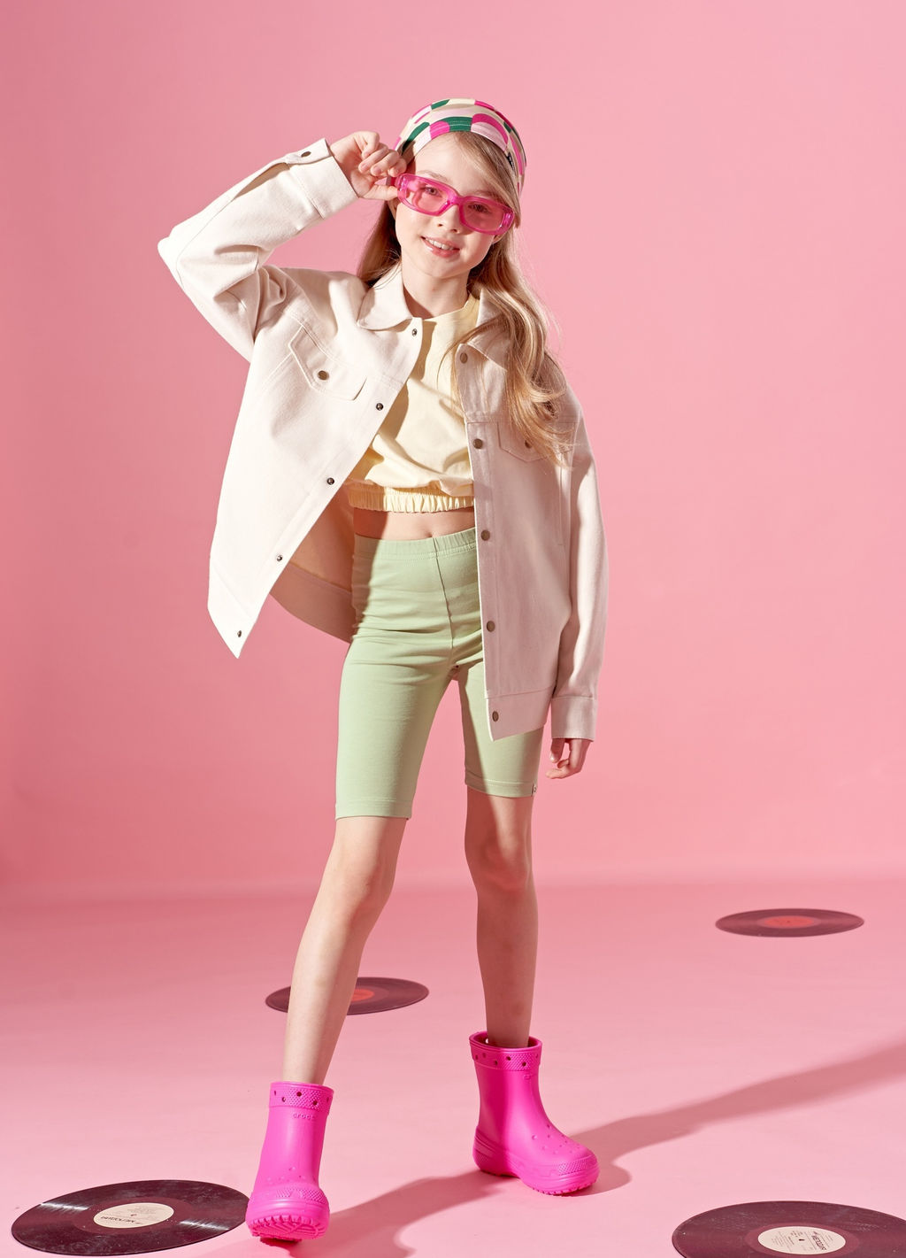 Шорты Велосипедки Шалфей 7+