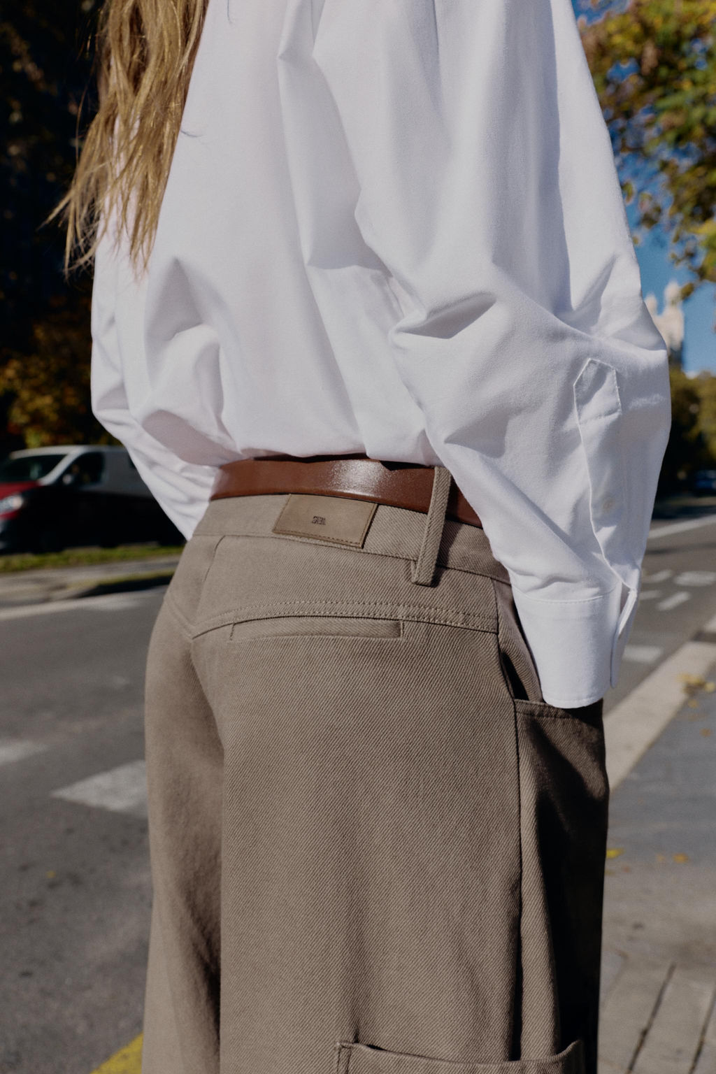 CARGO BALLOON TROUSERS - Zara фото 7