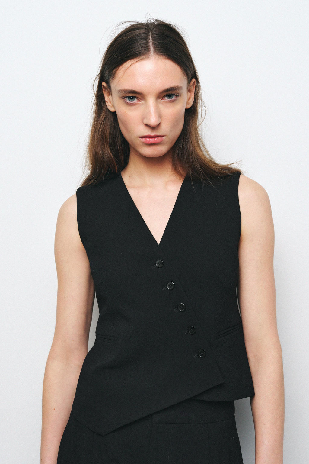 ZW COLLECTION ASYMMETRIC WAISTCOAT - Zara фото 32