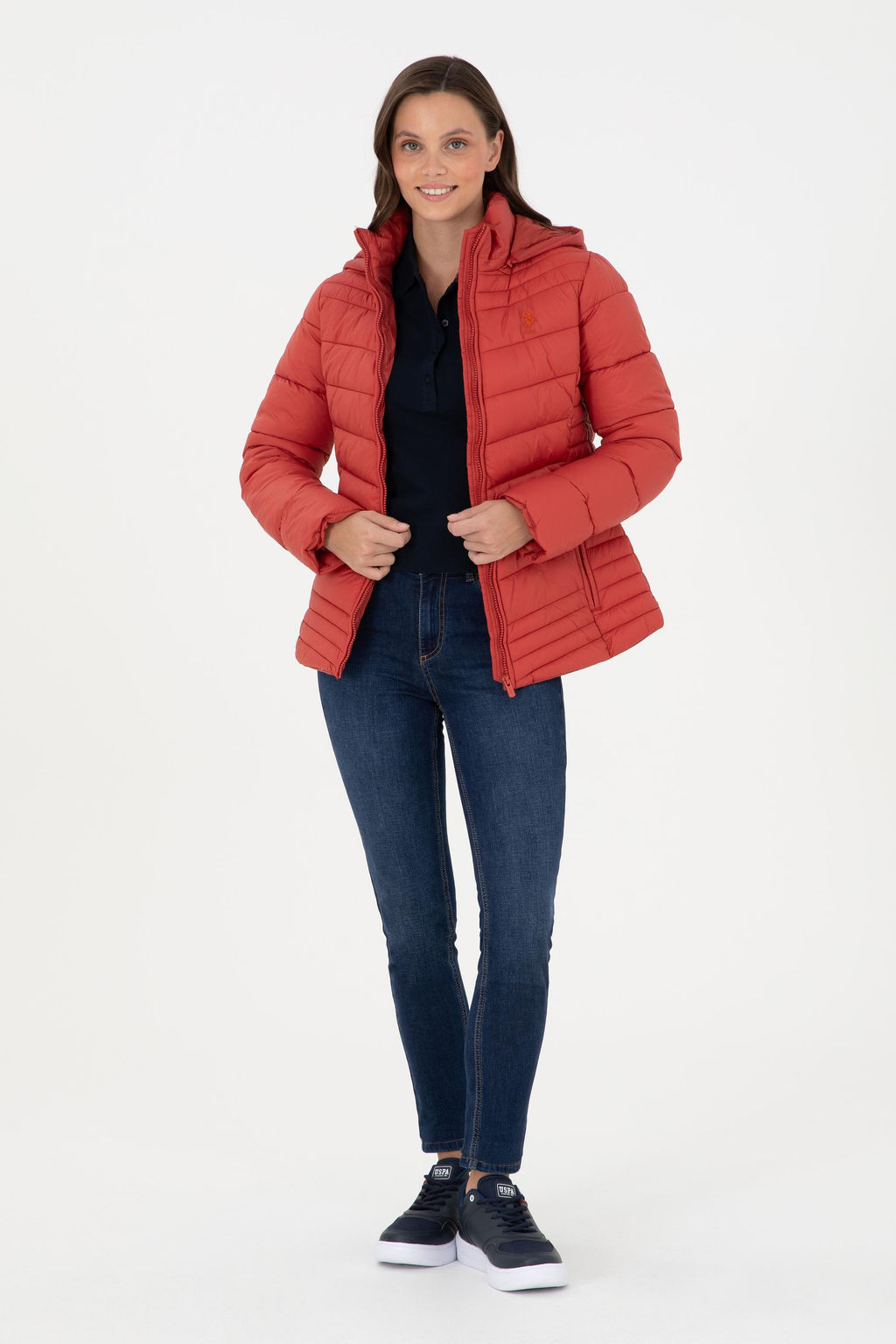 Женское плиточное пальто Неожиданная скидка в корзине - U.s. polo assn фото 4