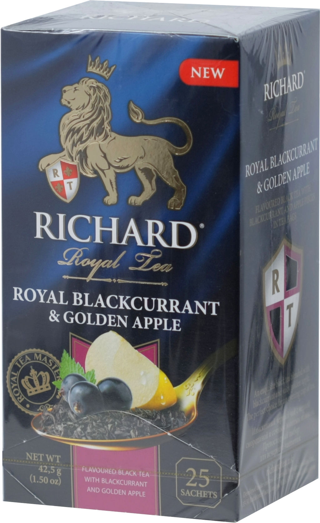 Richard. Черная смородина и Золотое яблоко карт.упаковка, 25 пак.