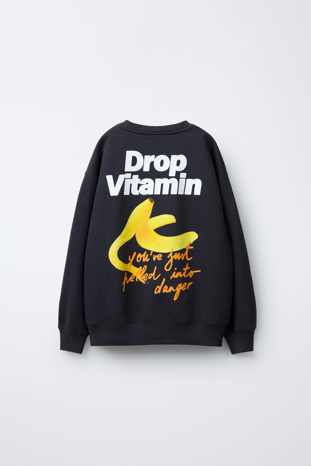 BANANA PRINT SWEATSHIRT