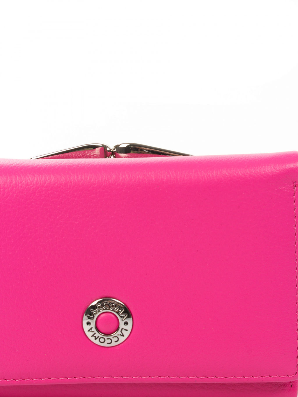 LACCOMA кошелек LA-2072-фуксия натуральная кожа  фото 9