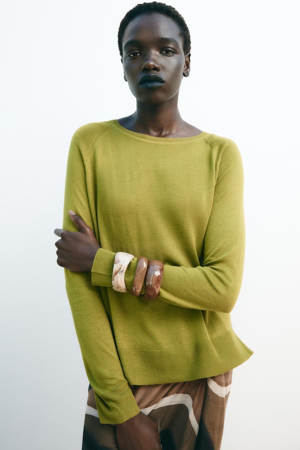 FINE KNIT SWEATER - Zara фото 15